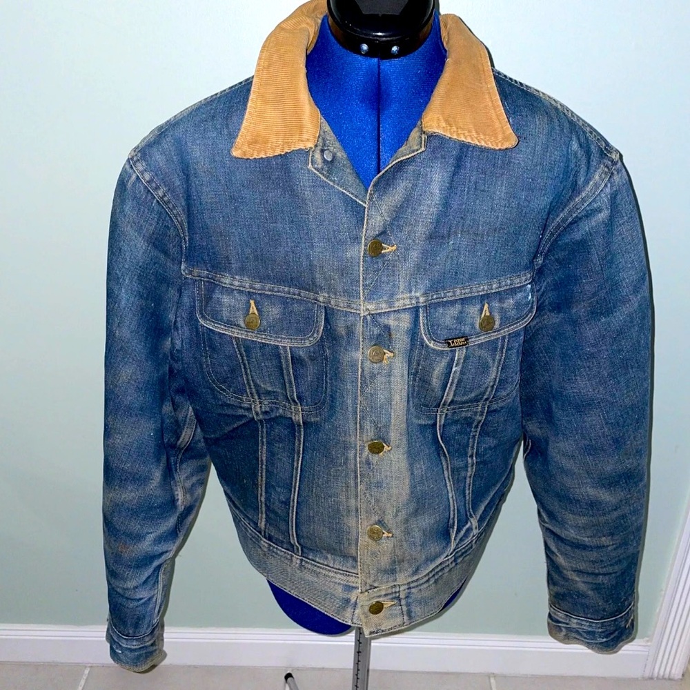 Vintage 1970s Lee blanket-lined Storm Rider Jacket - size L